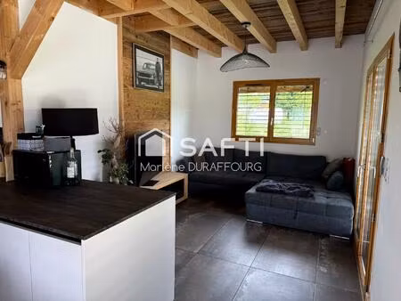 chalet neuf avec beaucoup de charme