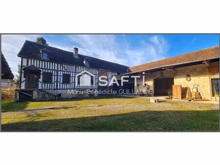 ancien corps de ferme + gîte de 6 chambres