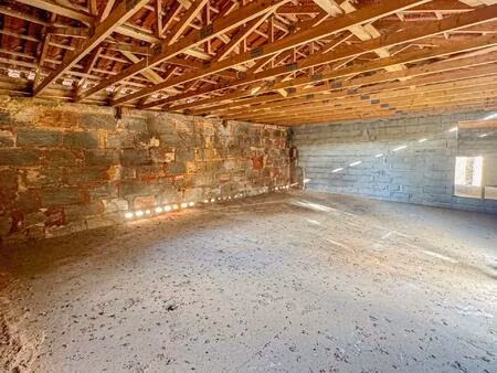 chai en pierre  rénovation complète 200 m² à aménager   4 plateaux de 50 m²   jardin avec 