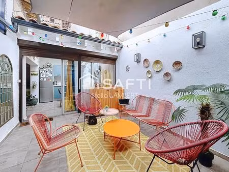 charmante maison de ville avec terrasse intimiste