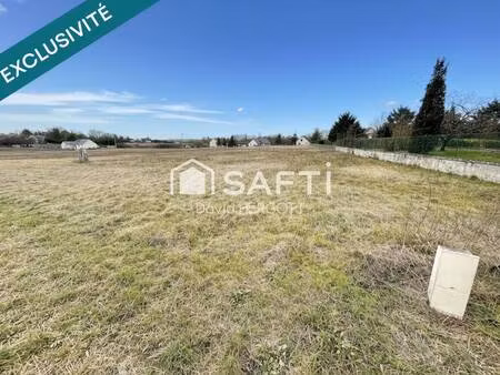 terrain constructible viabilisé à vendre