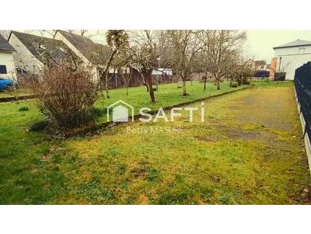 beau terrain constructible en 2ème rideau  secteur de mazaire à la chapelle sur erdre