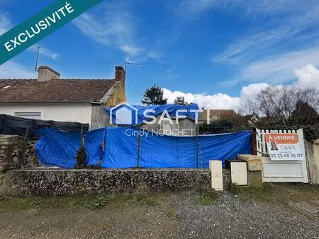 a saisir terrain constructible avec ruine.