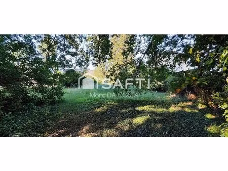 terrain plat constructible 985 m2 viabilise
