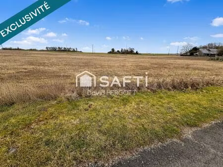 ? terrain à bâtir viabilisé - 862 m² - verdes (beauce la romaine)