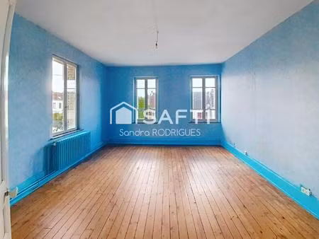 maison semi mitoyenne 140 m² à la campagne proche de toute commodités   axe saint-quentin 