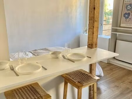 belfort centre – studio 22 m² rénové avec grande terrasse