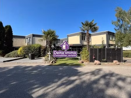 mondeville - 908 m² de bureaux en partie loués