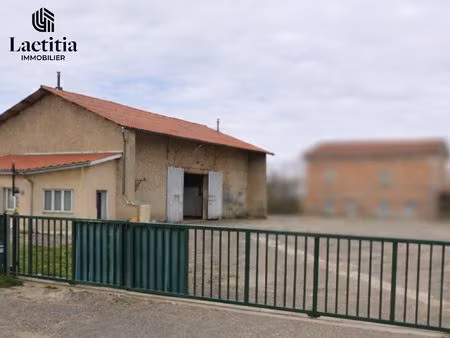 à vendre – entrepôt artisanal et de stockage en zone agricol