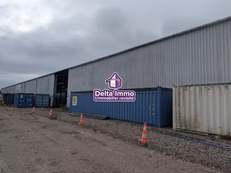 alizay (27) - terrain de 7000 m² env. et un hangar de 2000 m²