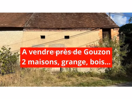 vente maison 3 pièces 40 m² à gouzon (23230)  49 000 €