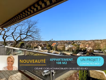 appartement de 108 m2 avec vue dégagée
