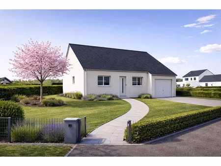 vente maison neuve 5 pièces 75.51 m² à saint-servant (56120)  152 540 €