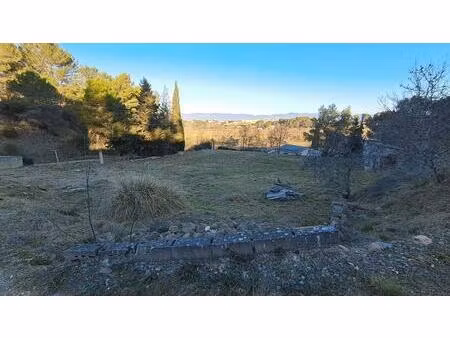 terrain constructible 500m2 - vue dégagée - rieux minervois