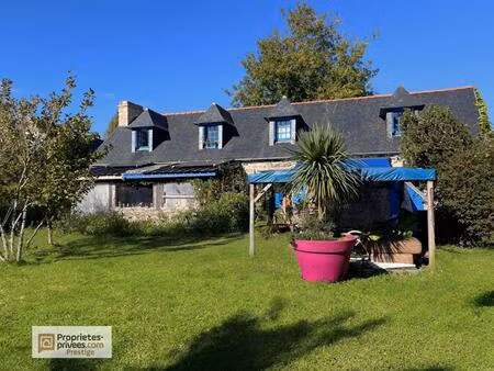 longère en pierre à fouesnant ? cap coz  300 m plage  jardin 1000 m²
