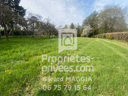 molac terrain 2530 m2 constructible