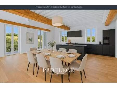 appartement de luxe à vendre à saint-cyr-au-mont-d'or : 695 000 € | 163m²