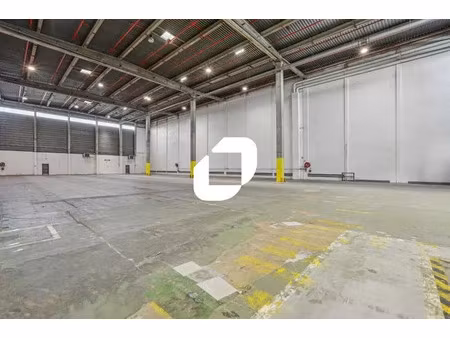 entrepôt avec quais et belle hauteur à louer