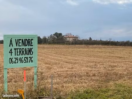 terrains constructibles - 800m2