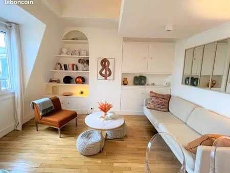 2 pièces + mezzanine lumineux de 50m2