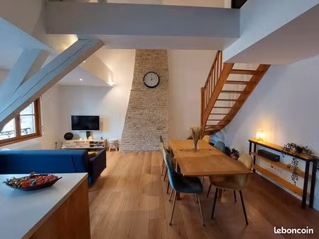 appartement meublé - 83 m² - centre saint-omer