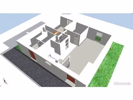 appartement plain-pied – pmr – refait à neuf – centre serrières - 60m2