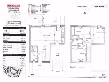 maison 4 pièces 84 m²