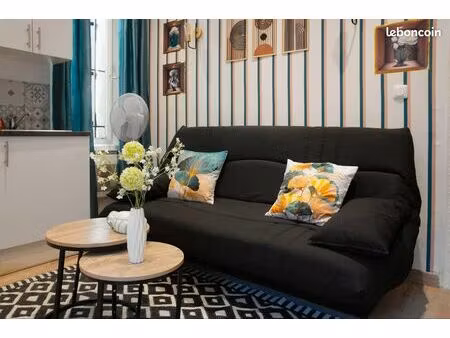 studio meublé prêt à vivre avec terrasse