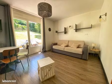 beau t1 meublé avec terrasse  piscine et tennis