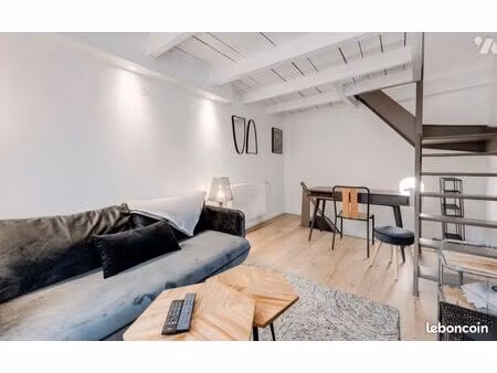 maisonnette t2 meublée – 34 m² – jardin et parking – proche annecy