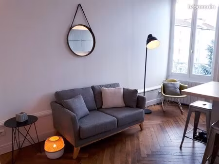 loue appartement 28m² meublé 1 chambre lyon 6ème