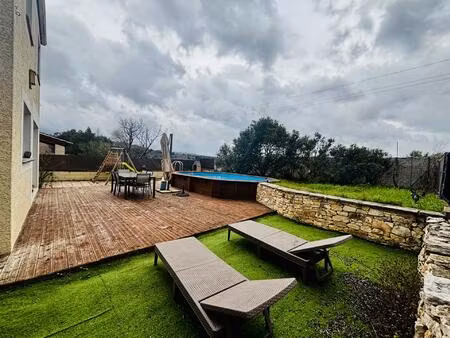 villa 5 pièces de 120m2 habitables avec piscine et garage