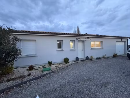 exclusivité – maison récente de plain-pied