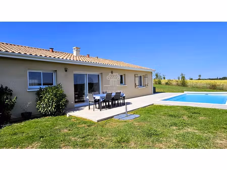 villa t4  104.5m² 3 chambres  secteur condom/eauze et dpe a/a