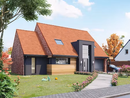 vente maison neuve 5 pièces 130.06 m² à bois-l'evêque (76160)  290 588 €