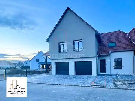 appartement neuf de type 4 pièces de 105 m² carrez à rountzenheim