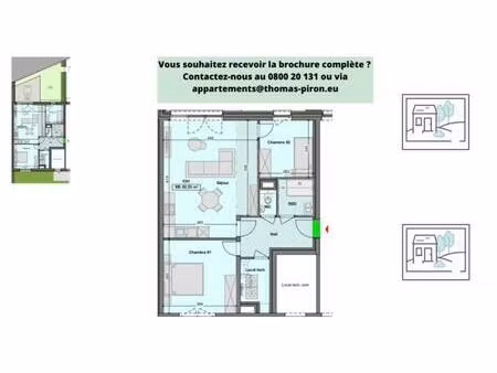 appartement à vendre à rue marguerite depasse 6 charleroi (vbd74445)