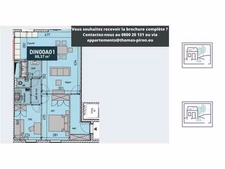 appartement à vendre à rue edouard dinot ciney (vbd74381)
