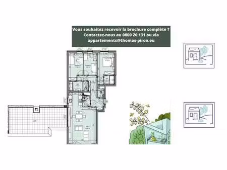 appartement à vendre à chaussée de namur gembloux (vbd74877)
