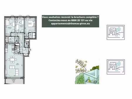appartement à vendre à chaussée de namur gembloux (vbd74887)