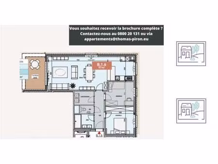 appartement à vendre à rue gustave-delperdange 70 bastogne (vbd74915)