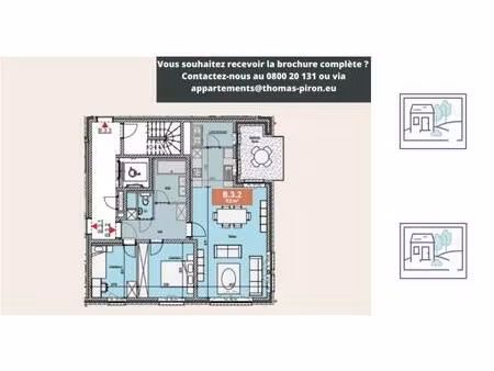 appartement à vendre à rue gustave-delperdange 70 bastogne (vbd74925)