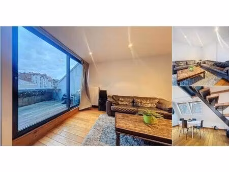 duplex à louer avec terrasse et 1 chambre   bruxelles (vbd74758)