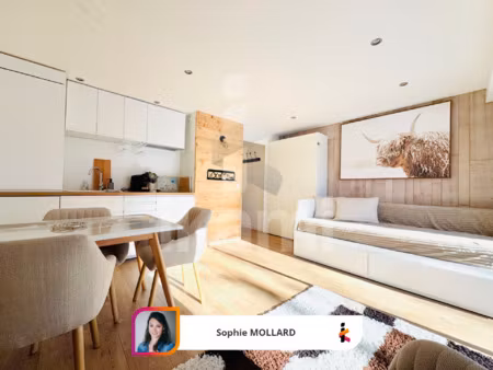 magnifique studio en haut de station  proche remontées mécan