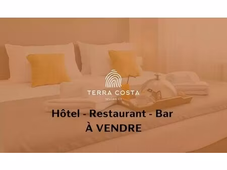 cession murs et fonds – hôtel restaurant – 30 chambres – fort potentiel