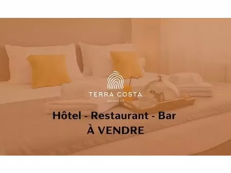 cession murs et fonds – hôtel restaurant – 30 chambres – fort potentiel