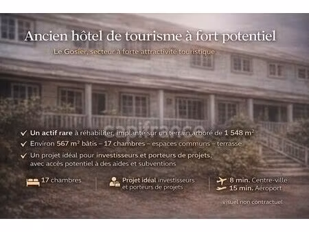 vente immeuble 567 m² le gosier (97190)