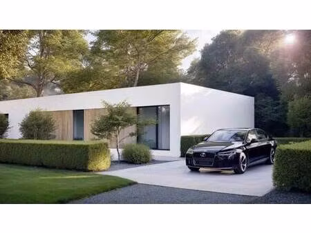 terrain avec maison neuve à vendre