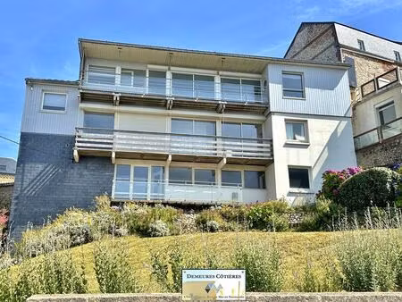 villa d'architecte vue sur mer - plage de fecamp