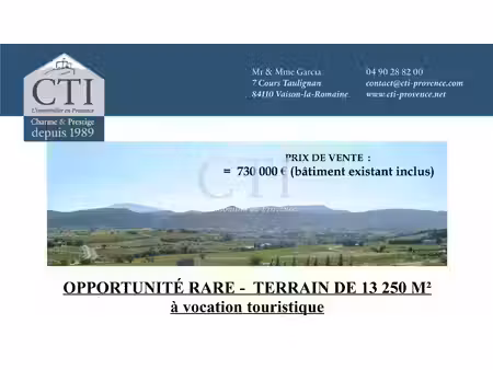 vente terrain